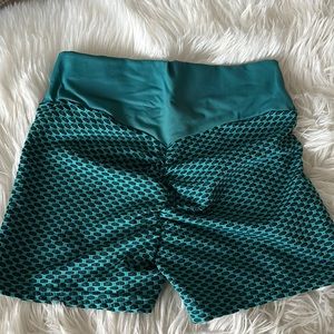 Booty scrunch workout shorts